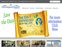 Tablet Screenshot of fbc-columbia.org